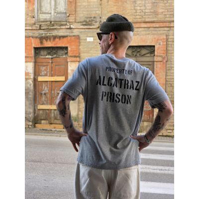 Bl' ker T-shirt Alcatraz Grey