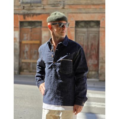 F.O.B. Factory Denim Pullover