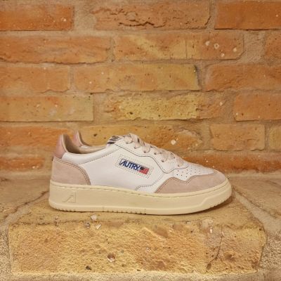 Autry Sneakers Bianca, Rosa...