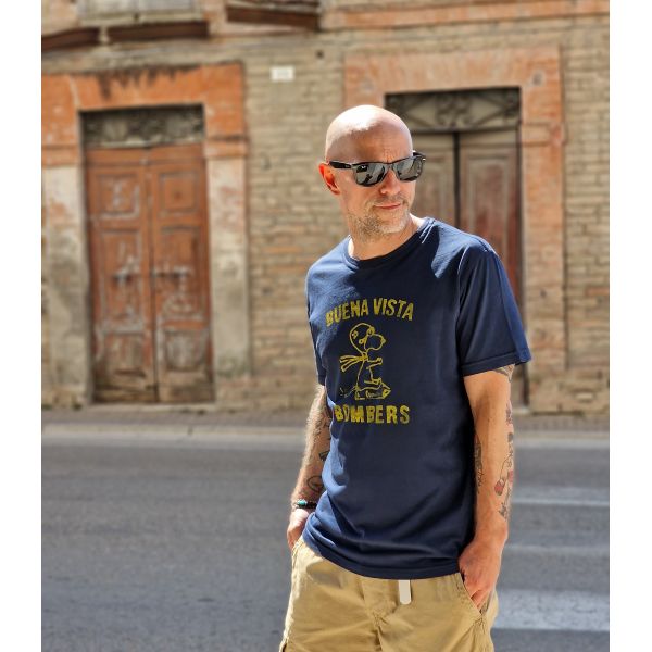 Bl ker T shirt Buena Vista Bombers Navy