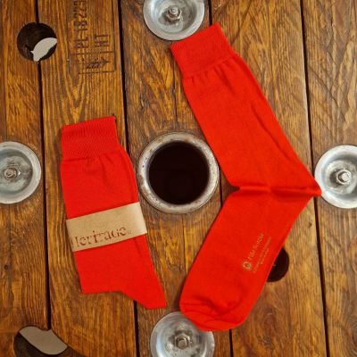 Heritage 9.1 Socks Filo Red