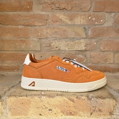 Autry Sneakers Orange Suede